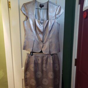 EUC women's Adrianna Papell 2 piece dress suit size 14